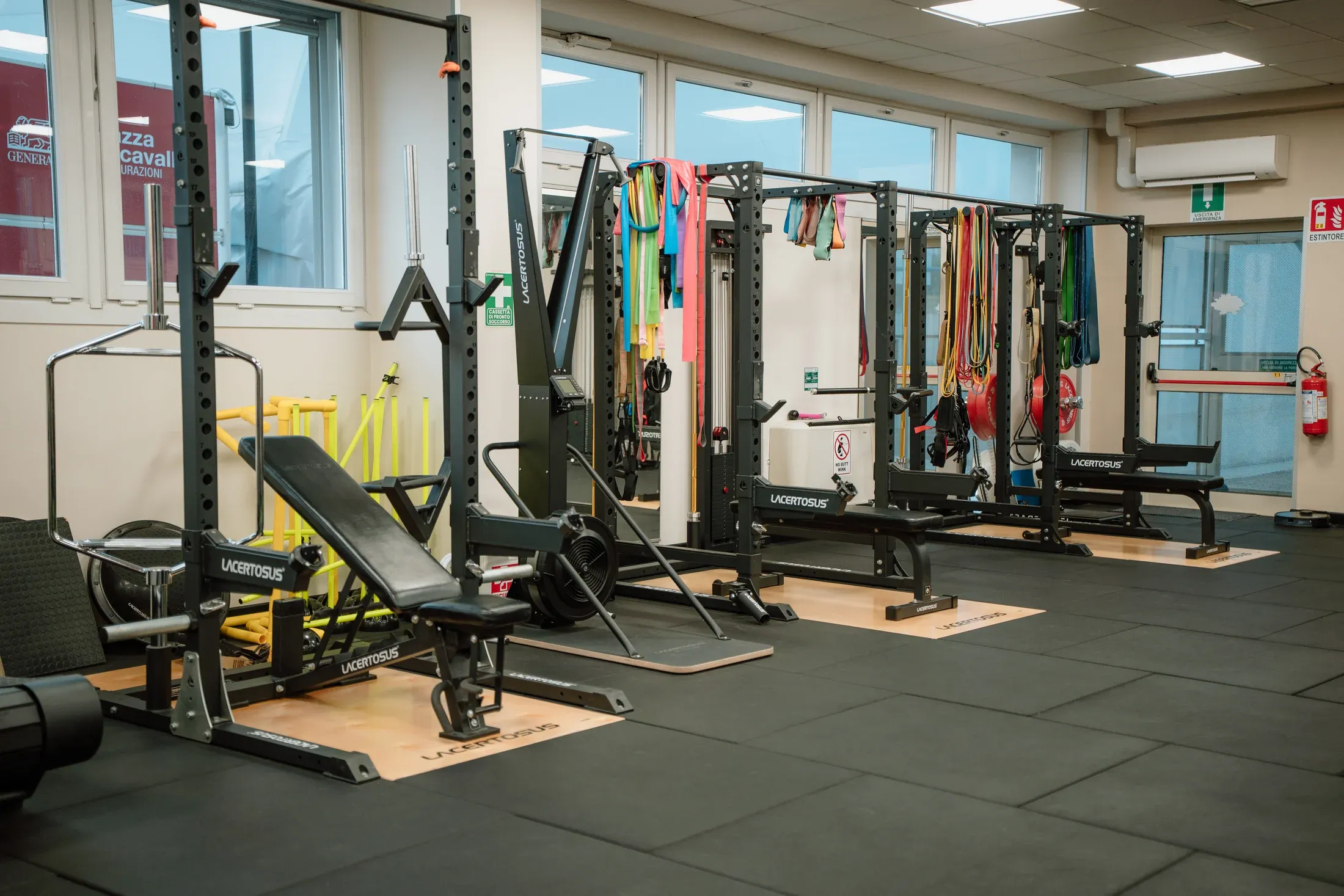 Area forza della palestra BorgoFit